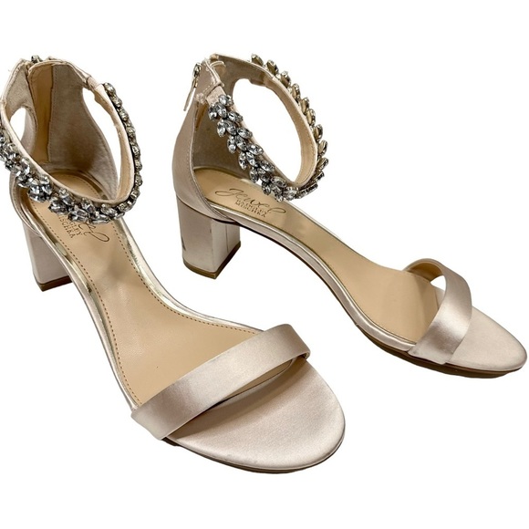 Jewel Badgley Mischka Bradley Embellished Evening Shoe